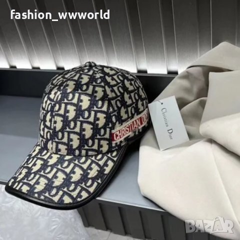шапки с козирка Louis Vuitton, Burberry, Dior реплика , снимка 5 - Шапки - 36915857