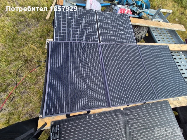 Соларен панел-100w 200w 300w, снимка 3 - Къмпинг осветление - 51184869