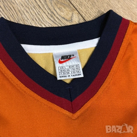 Мъжка тениска Nike x Barcelona 98/00 | L размер, снимка 3 - Тениски - 53598543