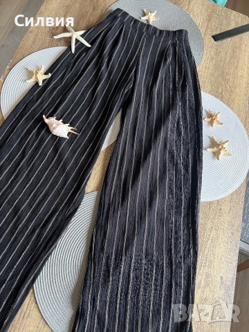 Широк панталон на НМ, снимка 3 - Панталони - 38030941