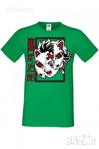 Мъжка тениска Demon Slayer Tanjiro Tonos,Анимация,игра,Празник,Повод,, снимка 7 - Тениски - 37936783
