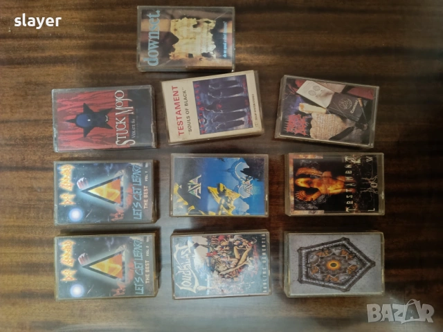 Лот аудио касети Testament,Def Leppard,Morbid,Azia, снимка 2 - Аудио касети - 53307006