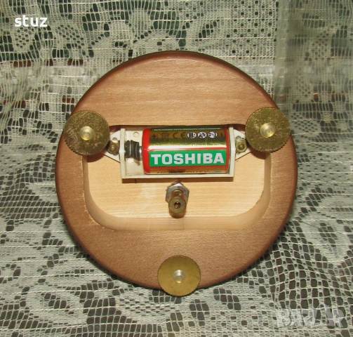 Немски настолен часовник Hermle с въртящи се сфери, снимка 9 - Антикварни и старинни предмети - 53596416