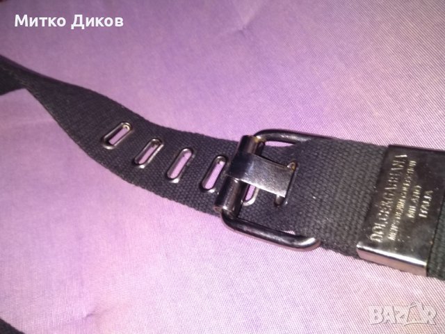  Колан марков на DOLCE&GABBANA 113см дълъгна 4.5см ширина, снимка 9 - Колани - 39350708