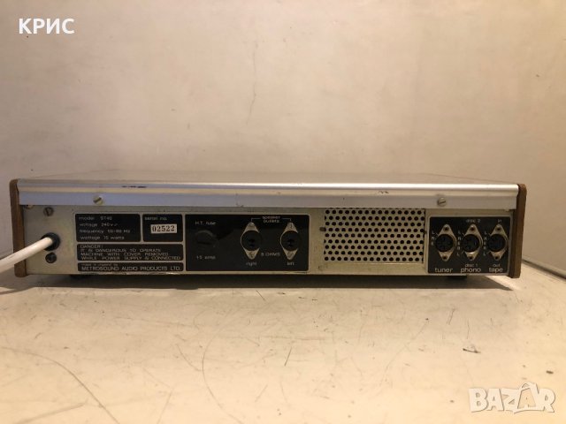 Metrosound Plus ST40, снимка 11 - Ресийвъри, усилватели, смесителни пултове - 43586575