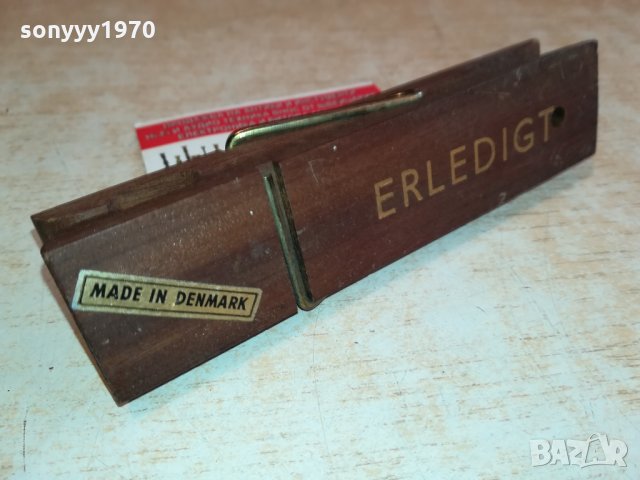 ERLEDIGT-MADE IN DENMARK-ВНОС SWISS 2501221915, снимка 2 - Антикварни и старинни предмети - 35560226