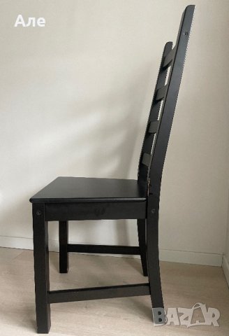 Ikea 4 бр. дървени столове, снимка 1