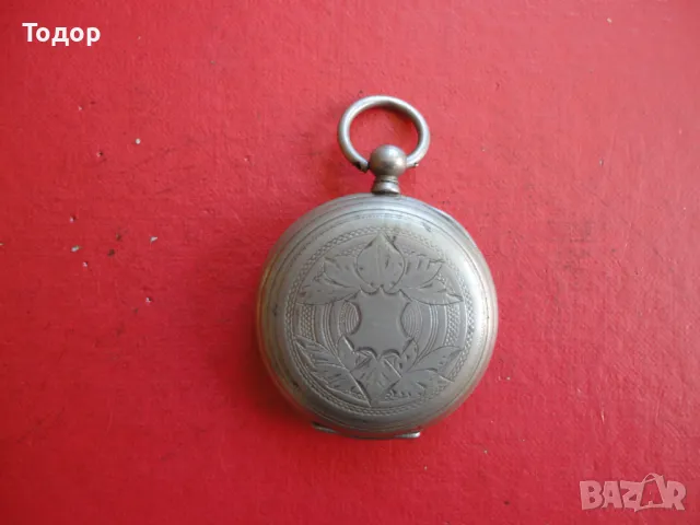 Старинен джобен часовник 19 век , снимка 2 - Мъжки - 47480616