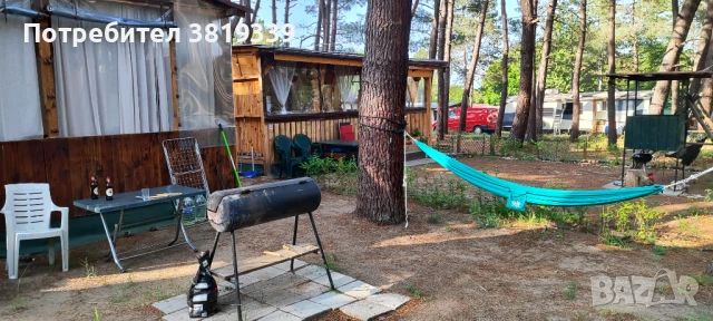 Каравана под наем | Къмпинг 4 Сезона | Градина, снимка 2 - Почивки на море - 50648556