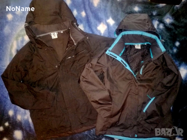 Мъжко и дамско черно яке SALOMON