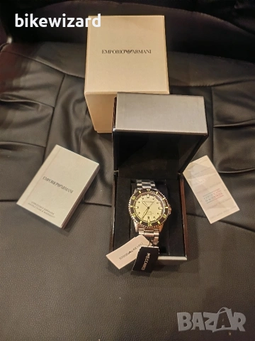 Emporio Armani - Sea Explorer 200m Automatic мъжки автоматичен часовник НОВ