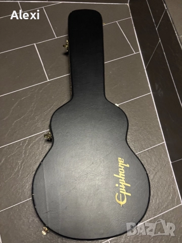 Epiphone EJ-200CE Super Jumbo 2015 Natural, снимка 11 - Китари - 52650315