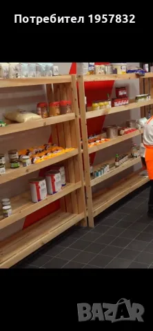 Дървени стелажи за всякакъв вид продукти( за ядки), снимка 5 - Стелажи и щандове - 49133306