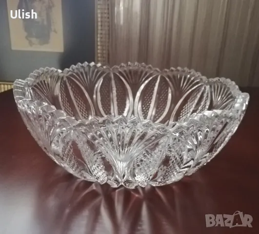 Кристална купа бонбониера