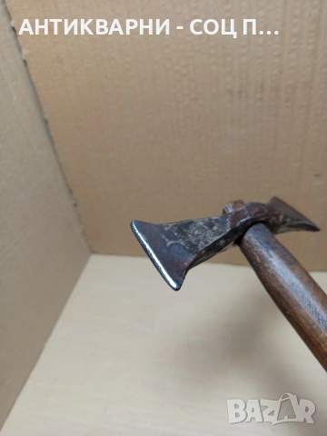 Соц Стар Ръчно Кован Каменоделски Чук 0.730кг. Номер 607., снимка 8 - Антикварни и старинни предмети - 53224607