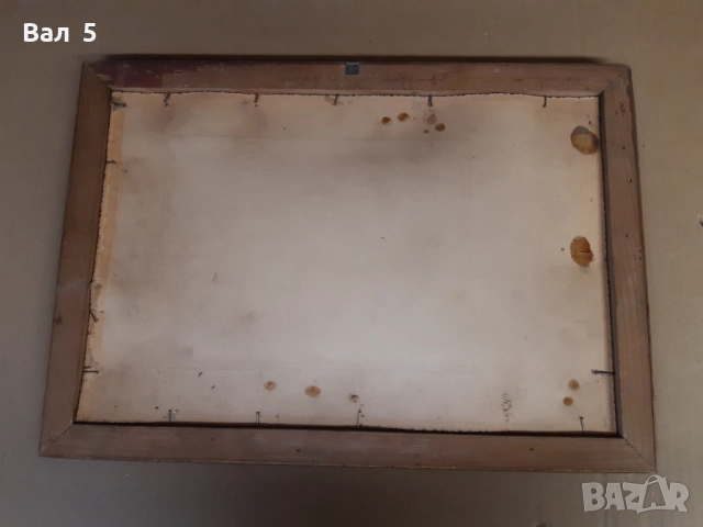 Стари снимки с красиви рамки ЦАРСКИ ОФИЦЕР - 2 броя . Снимка, снимка 4 - Антикварни и старинни предмети - 52576713