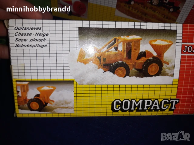 Валяк Ескаватор Трактор Фадрома снегорин Joal Comoact Made in Spain , снимка 11 - Колекции - 50919180