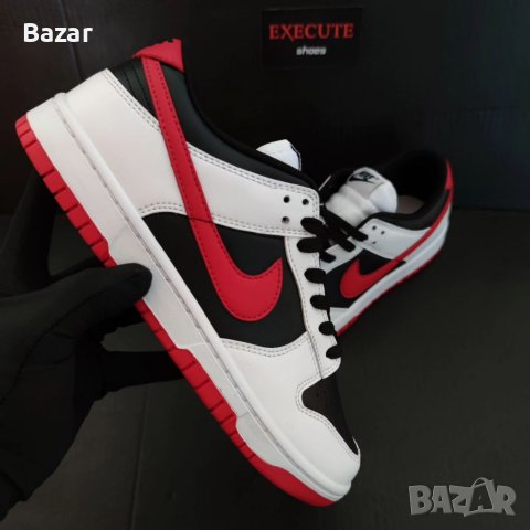 Nike Dunk Red Black White Revrse Panda Размер 42 Нови Оригинални Обувки Маратонки Кецове Размер 42 , снимка 2 - Маратонки - 40501727