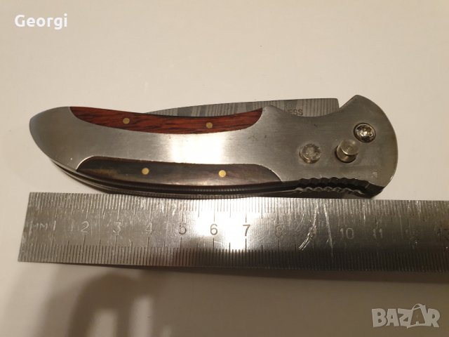Нож сгъваем автоматичен, снимка 3 - Ножове - 28520262