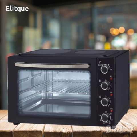 Готварска печка Voltz с 2 котлона с инфрачервен нагреватели 1000W и 1500W, 45л., снимка 5 - Друга електроника - 52889180