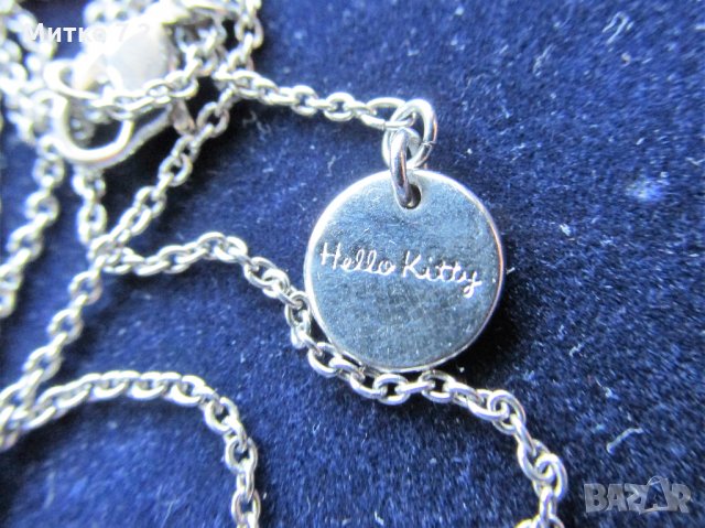 Колие Swarovski Crystal Hello Kitty, снимка 3 - Колиета, медальони, синджири - 27754476