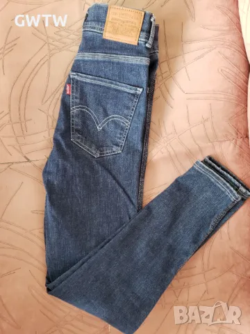 Levi's слим дънки с висока талия, снимка 4 - Дънки - 49801598