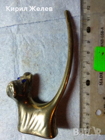 СИМПАТИЧНО МЕТАЛНО ПОСРЕБРЕНО КУЧЕНЦЕ ДЕКОРАТИВНА ФИГУРКА с КРИСТАЛЧЕТА за ОЧИ 38417, снимка 12 - Колекции - 43738934