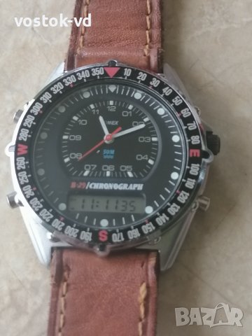 TIMEX CHRONOGRAFFE 396V CELL-   РАБОТЕЩ , снимка 7 - Мъжки - 43058114