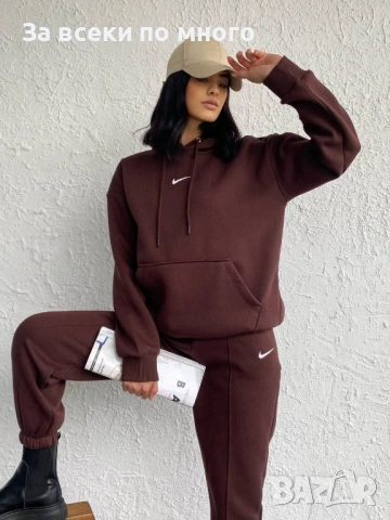 Ватиран Спортен комплект Nike Черно Кафяво Бяло, снимка 8 - Спортни екипи - 53432845