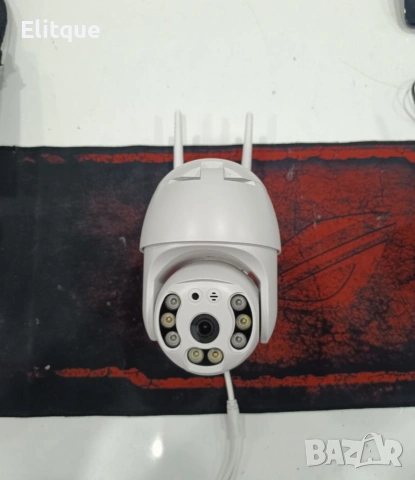 Wi-Fi камера 1080P с нощно виждане и двупосочно аудио – за PC, iOS и Android