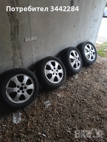 Лети джанти Опел с зимни гуми, снимка 2 - Гуми и джанти - 52307299