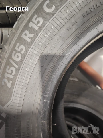 1бр.лятнa гума 215/65/15C Continental, снимка 4 - Гуми и джанти - 50770474