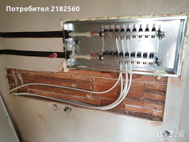 Подово отопление,локално парно и ВиК услуги Пловдив , снимка 4 - Ремонти на баня - 32415119