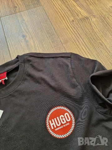 Страхотна мъжка тениска HUGO BOSS размер М и 2XL , снимка 3 - Тениски - 50672531
