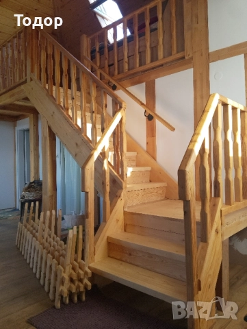 Дървени парапети, снимка 2 - Монтажи - 42739204