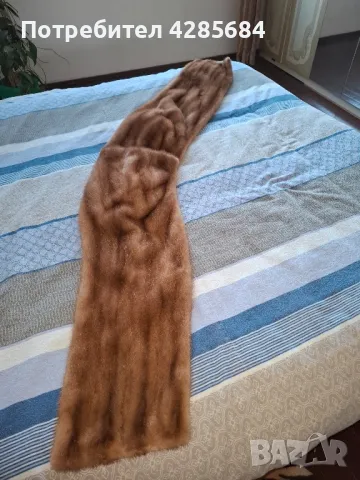 продавам естественна кожа от норки,наметало ,шал /, снимка 6 - Палта, манта - 49068677