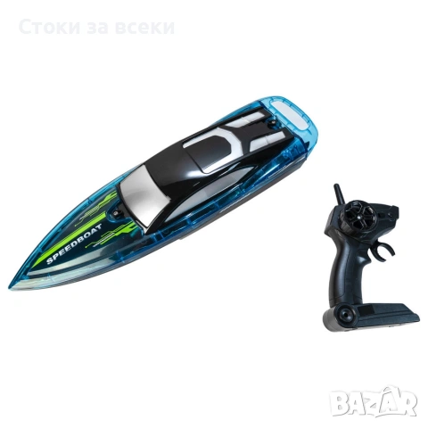 Високоскоростна акумулаторна RC лодка с дистанционно управление, двоен витло, 2.4GHz, снимка 4 - Други - 53258466