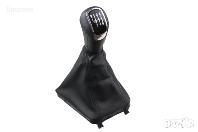 Топка за скорости скоростен лост с маншон кожа и рамка за Шкода Skoda Superb B6, снимка 3 - Аксесоари и консумативи - 43178855