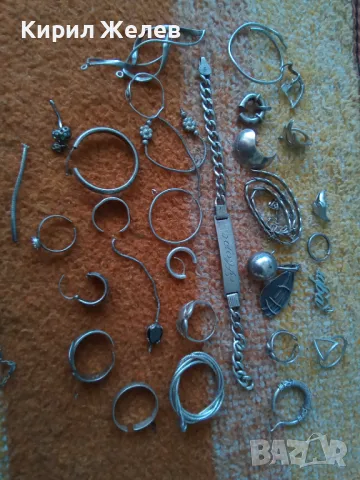 100 грама сребърни накити за поправка за реставрация за части или материал 50660, снимка 2 - Колиета, медальони, синджири - 50243043