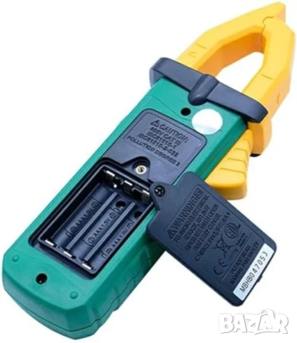 Амперклещи Mastech MS2009C, VAC, VDC, AAC, OHM, F, Hz, °C, NCV, снимка 4 - Клещи - 50652497