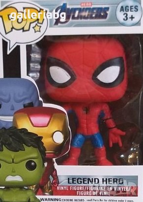 POP! Фигурка на СпайдърМен (SpiderMan) - Marvel Avengers / Фънко Поп (Funko Pop).