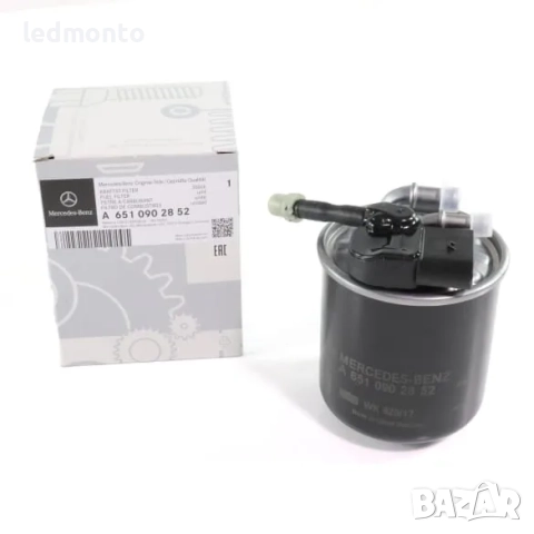 Оригинален горивен филтър за Mercedes 651 дизел – OEM A6510902852, A6510901652 – C-Class, Sprinter, снимка 8 - Части - 50673112