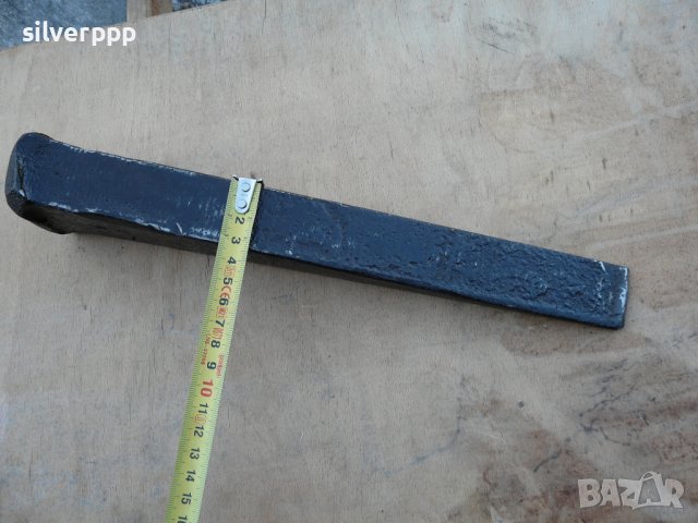 Стара кована кама за цепене на дърва, снимка 2 - Други ценни предмети - 39973699