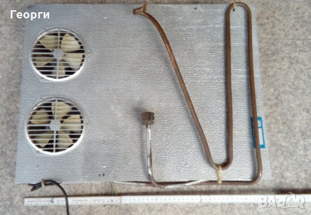 Изпарител за хладилна витрина с 2 вентилатора