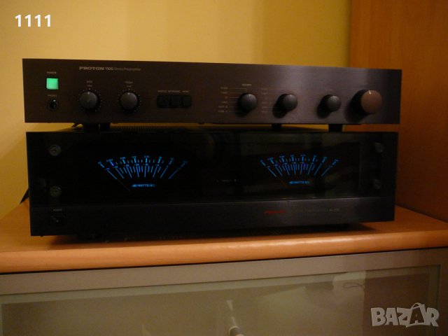 PROTON AA-2120 I 1100, снимка 2 - Ресийвъри, усилватели, смесителни пултове - 35348833