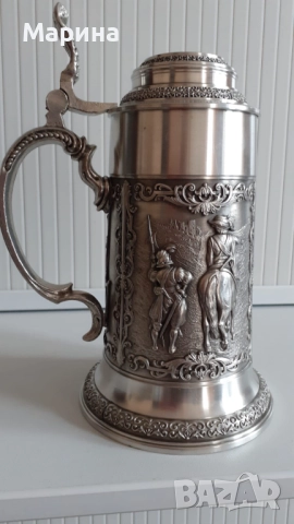 Халба за бира SKS ARTINA, 1000 мл,  Antik*Vintage #97, снимка 2 - Антикварни и старинни предмети - 52364567