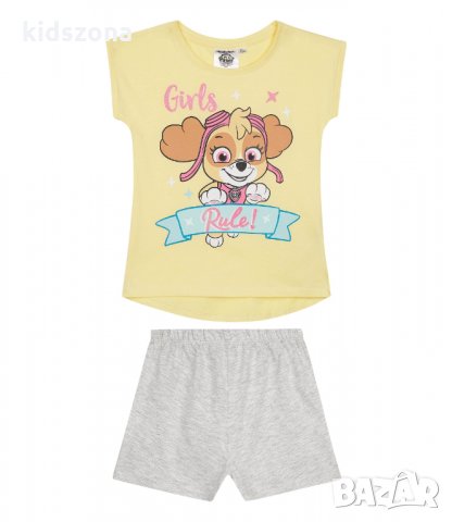 Детска пижама Paw Patrol к. р. момиче за 3, 4, 5, 6 и 8 г. - М4-6, снимка 2 - Детски пижами - 28461996