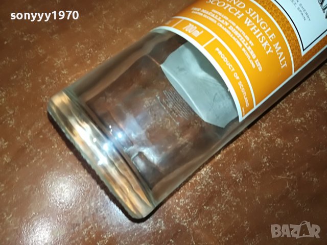 SOLD OUT-macallan amber-празно шише за колекция 1105221941, снимка 7 - Колекции - 36731196