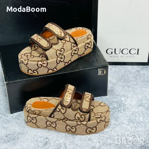 Gucci дамски чехли , снимка 3 - Чехли - 48847863