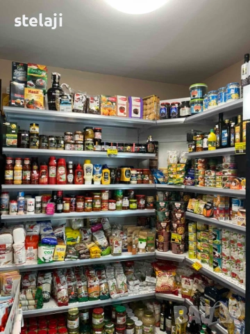 Професионални крайстенни стелажи за магазин (120кг на рафт) и ъглови стелажи, снимка 10 - Стелажи и щандове - 44598084